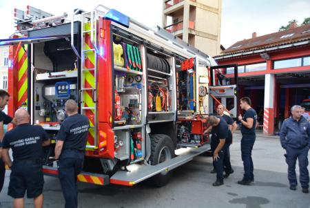 Novo vozilo v garaži ravenskih gasilcev 17